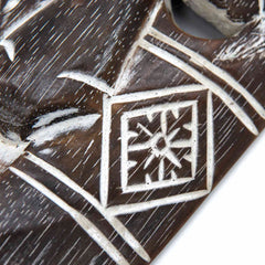 Celtic Style Hand Carved Mask-Siesta Crafts