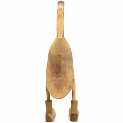 Natural Bamboo Root Duck With Boots - 50cm-Siesta Crafts