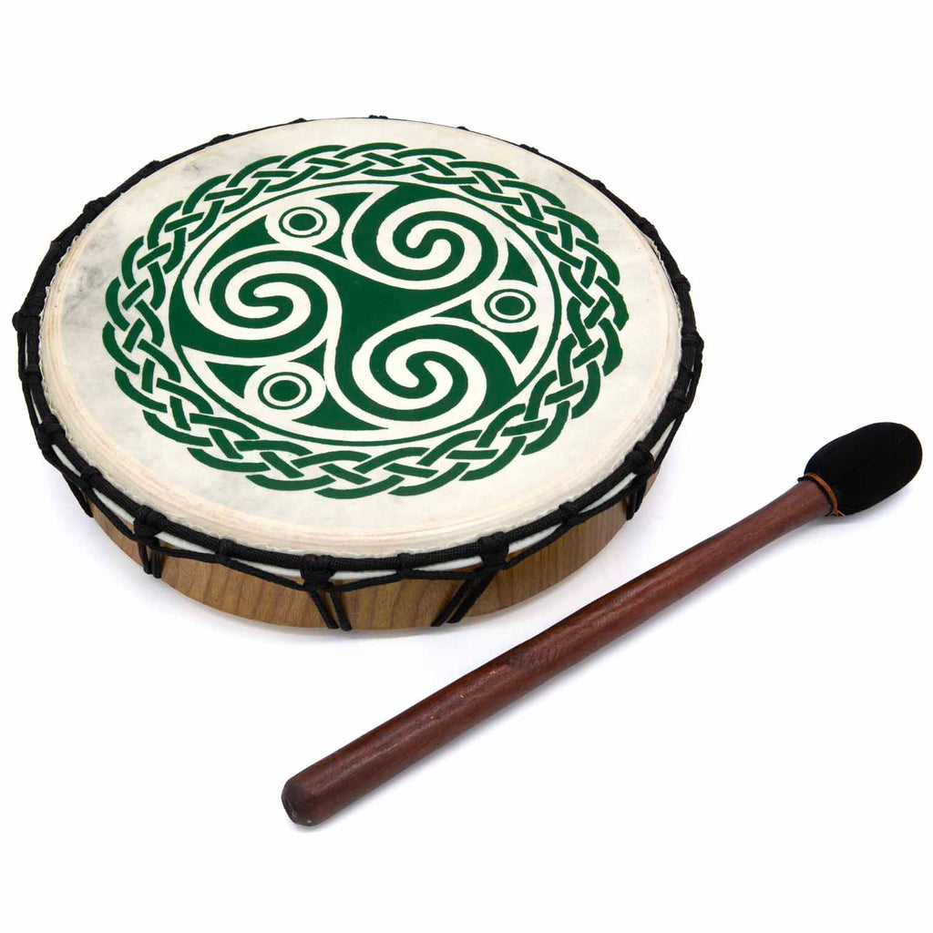 Medium Triskelion Shamanic Drum-Siesta Crafts
