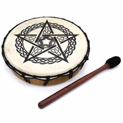 Medium Pentacle Shamanic Drum-Siesta Crafts