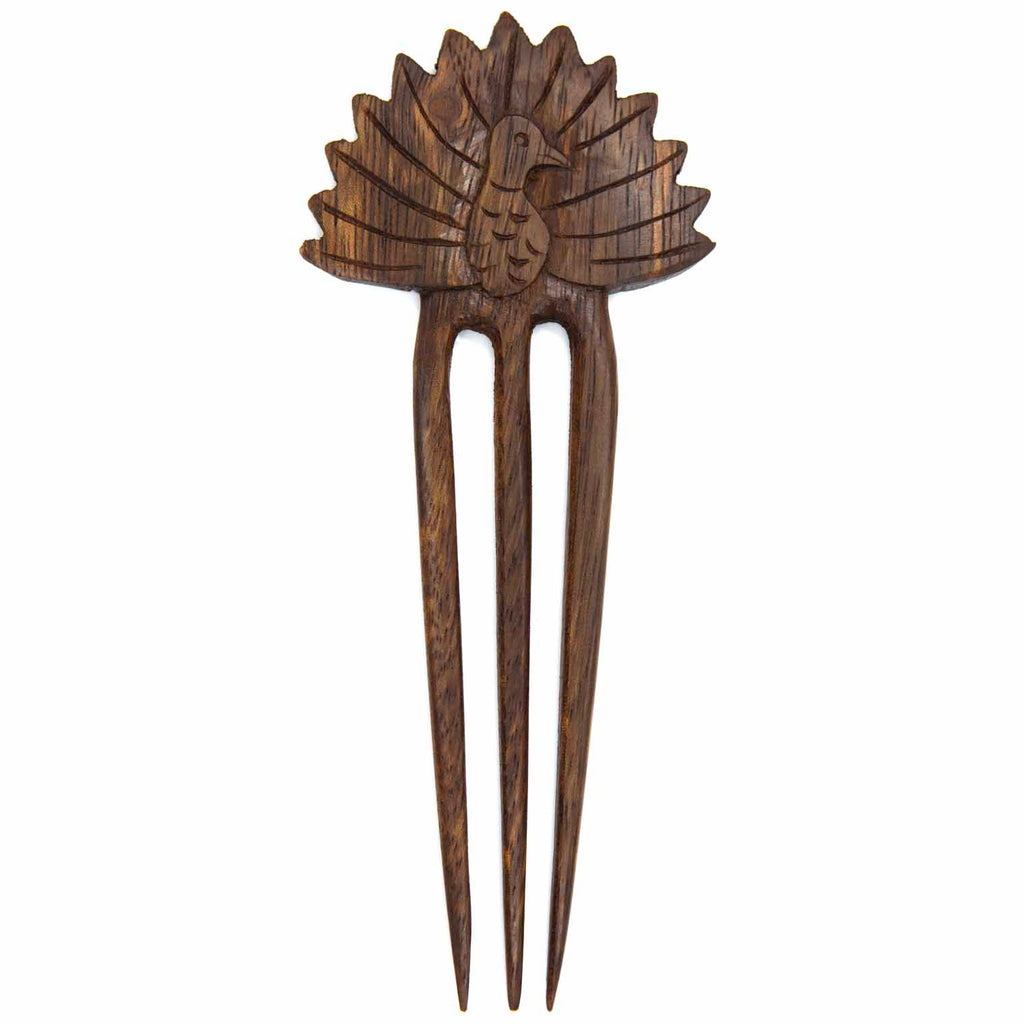 Peacock Hair Fork