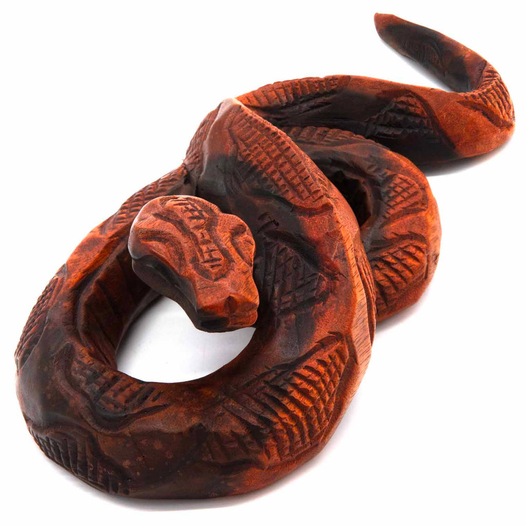 Knotted Snake Carving - 30cm