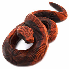 Knotted Snake Carving - 30cm