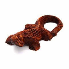 Mini Komodo Dragon Woodcarving