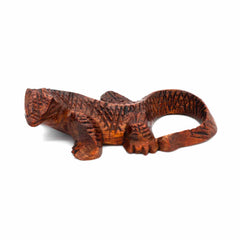 Mini Komodo Dragon Woodcarving