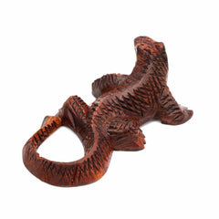 Mini Komodo Dragon Woodcarving