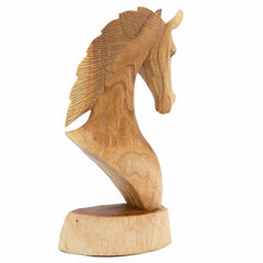 Horse Head Woodcarving - 30cm