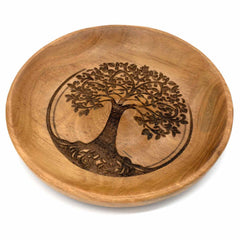 Tree Design Round Incense Holder