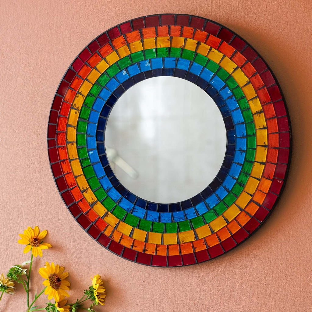 Rainbow Mirror-Siesta Crafts