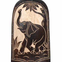 Mask With Elephant Carving 50cm