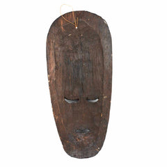 Mask With Elephant Carving 30cm