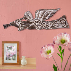Archangel With Trumpet Carving