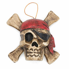Pirate Skull and Crossbones Hanging Decoration