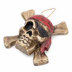 Pirate Skull and Crossbones Hanging Decoration