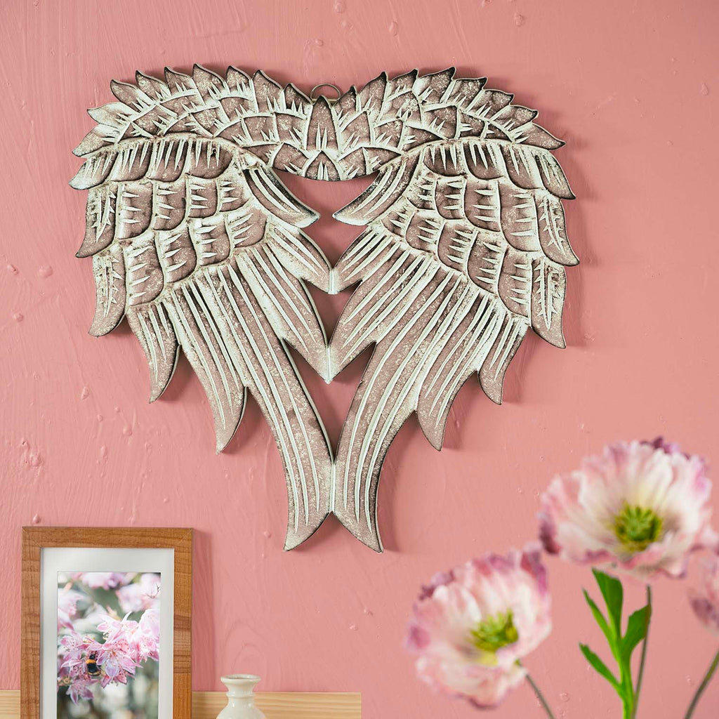 Carved Angel Wings