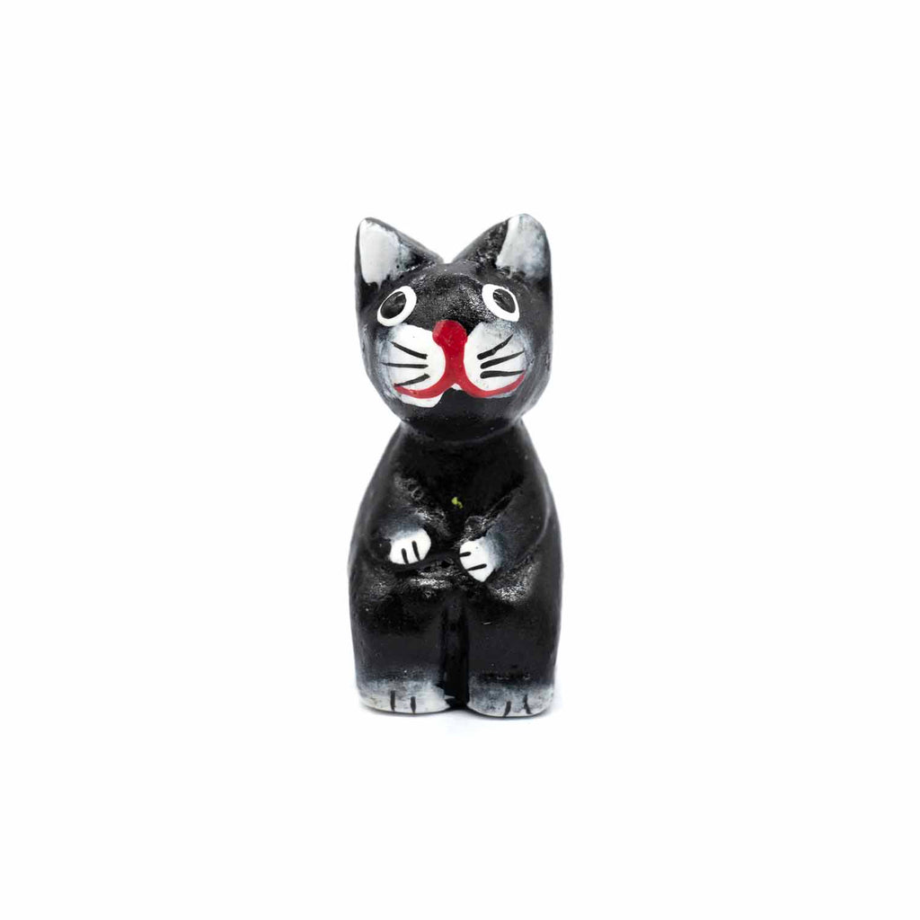 Mini Black and White Cat