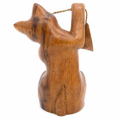 Cat and Mouse Woodcarving