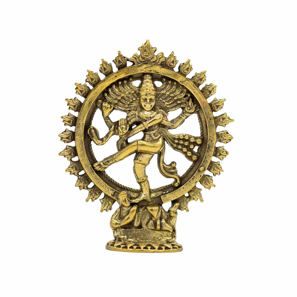 Brass Dancing Shiva