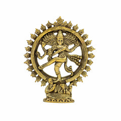 Brass Dancing Shiva