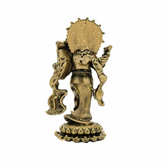 Brass Standing Ganesh