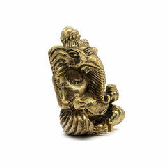 Brass Sitting Ganesh