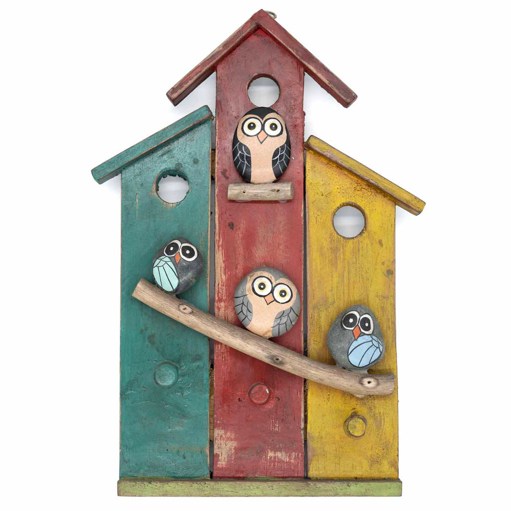 Pebble Owl Keyhook