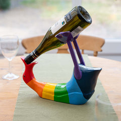 Rainbow Duck Bottle Holder