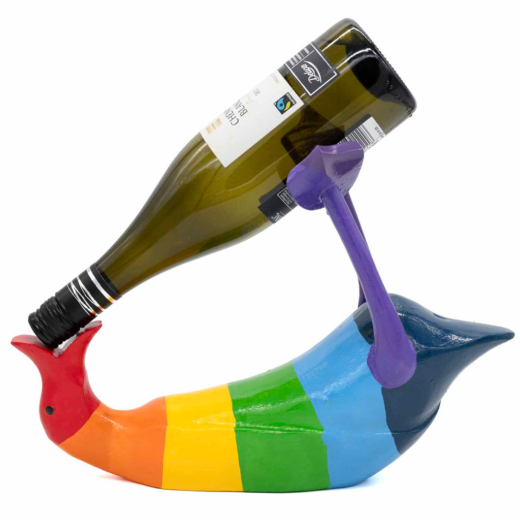 Rainbow Duck Bottle Holder