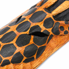 Large Giraffe Face in Wood - 50cm-Siesta Crafts
