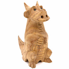 Smoking Dragon Cone Incense Carving - 15cm-Siesta Crafts