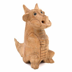 Smoking Dragon Cone Incense Carving - 12cm-Siesta Crafts