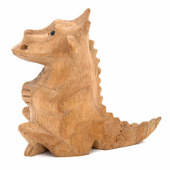 Smoking Dragon Cone Incense Carving - 12cm-Siesta Crafts