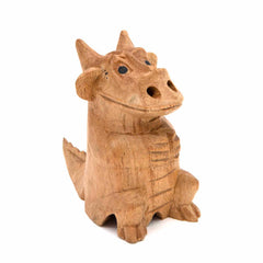 Smoking Dragon Cone Incense Carving - 10cm-Siesta Crafts