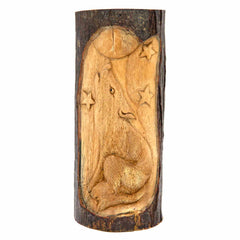 Howling Wolf in Wood-Siesta Crafts