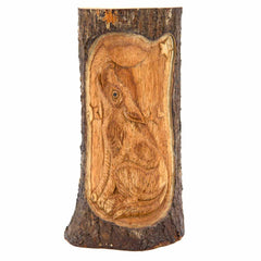 Howling Wolf in Wood-Siesta Crafts