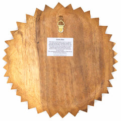 Green Man Carved Plaque - Medium-Siesta Crafts