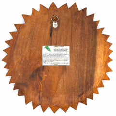 Green Man Carved Plaque - Large-Siesta Crafts