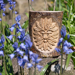 Green Man in Wood - Medium-Siesta Crafts