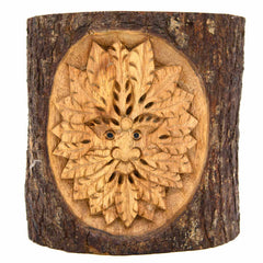 Green Man in Wood - Medium-Siesta Crafts