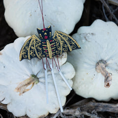 Candy Bat Chime-Siesta Crafts