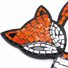 Fox Mosaic Mirror Medium