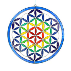 Giant Flower of Life Suncatcher-Siesta Crafts