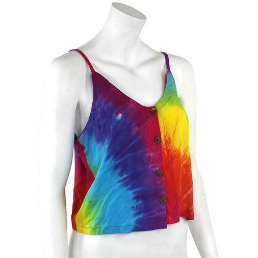 Rainbow Crop Top-Siesta Crafts