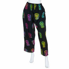 Black Candy Skull Trousers-Siesta Crafts