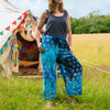 Celestial Cropped Trousers-Siesta Crafts