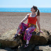 Celestial Cropped Trousers-Siesta Crafts