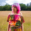 Celestial Layered Bardot Top-Siesta Crafts