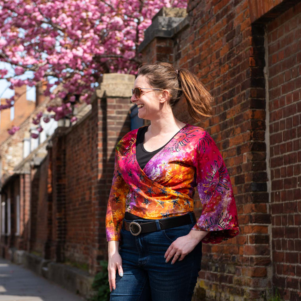 Celestial Wrap Top-Siesta Crafts