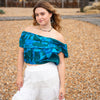 Bali Flower Bardot Top-Siesta Crafts