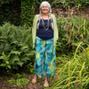 Fern Forest Cropped Trousers-Siesta Crafts